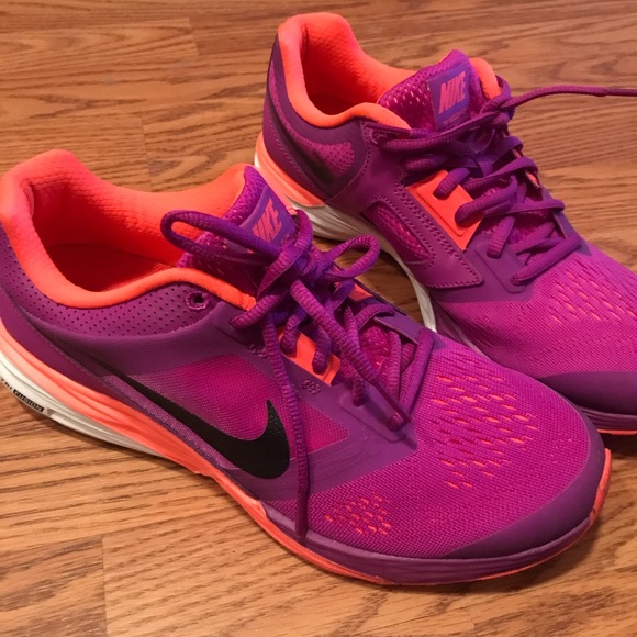 nike purple and orange